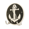 Aluminium Anchor Wall Hook - Medium at online8 furniture store Auckland