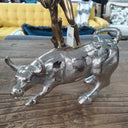Aluminium Bull Statue at online8 furniture store Auckland