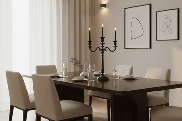 Aluminium Candle Holder | Candelabra at Online8 Furniture Auckland NZ