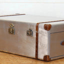 Aluminium Coffee Table with 2 Drawers at online8 furniture store Auckland