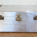 Aluminium Coffee Table with 2 Drawers at online8 furniture store Auckland