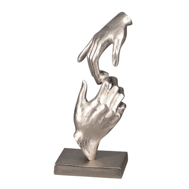 Aluminium Hands Sculpture at online8 furniture store Auckland