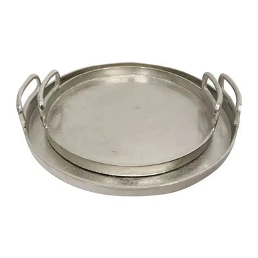 Aluminium Round Collar Tray - 32cm at online8 furniture store Auckland