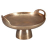 Aluminium Round Footed Tray 35cm at online8 furniture store Auckland