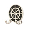 Aluminium Ship Wheel Wall Hook - Small at online8 furniture store Auckland