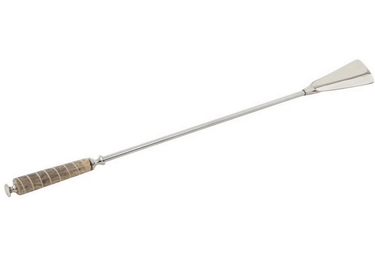 Aluminium Shoe Horn with Brown Handle at Online8 Furniture Auckland NZ