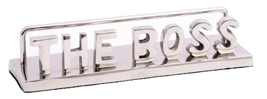 Aluminium The Boss Sculpture at online8 furniture store Auckland