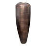 Aluminium Vase - Antique Copper 115cm at online8 furniture store Auckland