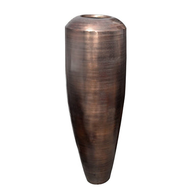 Aluminium Vase - Antique Copper 140cm at online8 furniture store Auckland