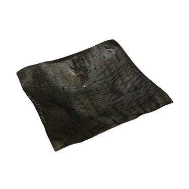 Aluminium Wavy Square Decorative Bowl at online8 furniture store Auckland