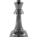 Aluminum/Black Nickel King - Ornament at online8 furniture store Auckland