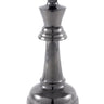Aluminum/Black Nickel King - Ornament at online8 furniture store Auckland