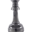 Aluminum/Black Nickel Queen - Ornament at online8 furniture store Auckland