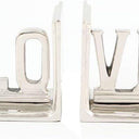 Aluminum Love Bookends at online8 furniture store Auckland