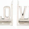 Aluminum Love Bookends at online8 furniture store Auckland