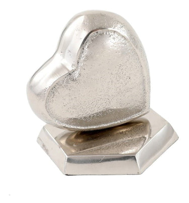 Aluminum Nickel Heart at online8 furniture store Auckland