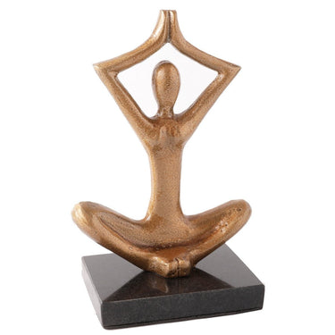 Aluminum Yoga Sculpture at online8 furniture store Auckland