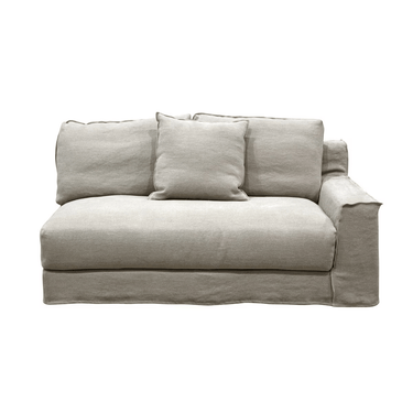 Amalfi 2 Seater Slip Cover Sofa - Right at online8 furniture store Auckland