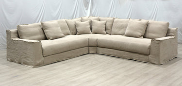 Amalfi 2 Seater Slip Cover Sofa - Right at online8 furniture store Auckland