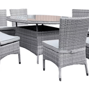 Amalfi 8-Piece Outdoor Oval Dining Suite at online8 furniture store Auckland