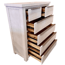Amanda 6 Drawer Tallboy at online8 furniture store Auckland