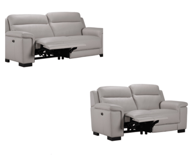 Amanda Leather Electric Incliner Sofa at online8 furniture store Auckland