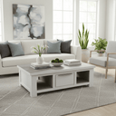 Amanda Two Drawer Coffee Table at Online8 Furniture Auckland NZ
