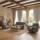 Amario Recliner Lounge Suite - 3RR +R+R at Online8 Furniture Auckland NZ