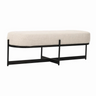 Amelia Upholstered Bench Seat - 1400mm at online8 furniture store Auckland