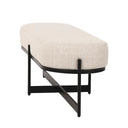 Amelia Upholstered Bench Seat - 1400mm at online8 furniture store Auckland