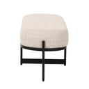 Amelia Upholstered Bench Seat - 1400mm at online8 furniture store Auckland