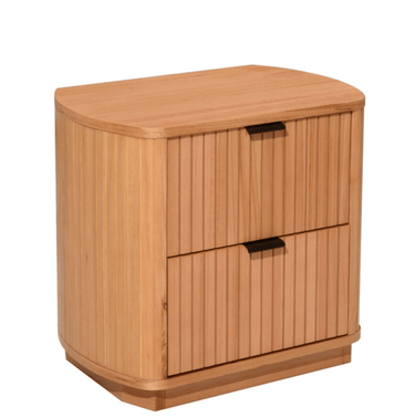 Amsterdam 2 Drawers Bedside at online8 furniture store Auckland