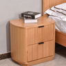 Amsterdam 2 Drawers Bedside at online8 furniture store Auckland