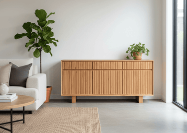 Amsterdam 3Doors 3Drw Buffet   at online8 furniture store Auckland