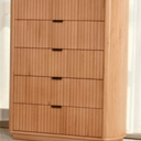 Amsterdam 5 Drawers Tallboy at online8 furniture store Auckland