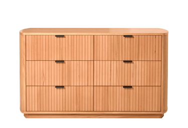 Amsterdam 6 Drawers Dresser at online8 furniture store Auckland