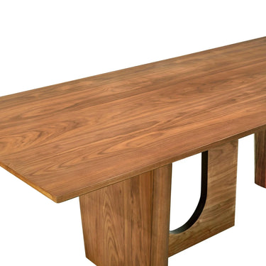 Anakin Dining Table - Brown Oak 2200mm at online8 furniture store Auckland