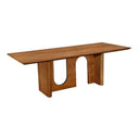 Anakin Dining Table - Brown Oak 2200mm at online8 furniture store Auckland