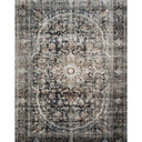 Anastasia Rug - Charcoal/Sunset at online8 furniture store Auckland