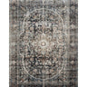 Anastasia Rug - Charcoal/Sunset at online8 furniture store Auckland