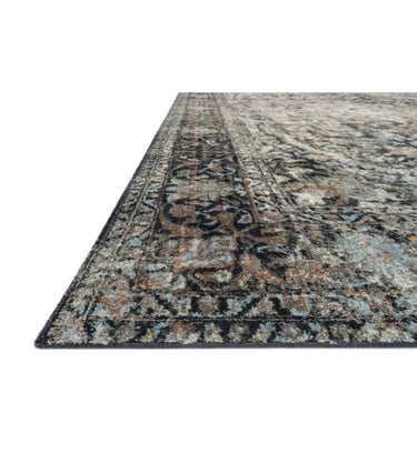 Anastasia Rug - Charcoal/Sunset at online8 furniture store Auckland