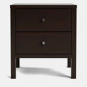 Andes 2 Drawer Bedside Table - Pine at online8 furniture store Auckland