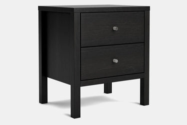 Andes 2 Drawer Bedside Table - Pine at online8 furniture store Auckland