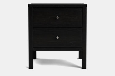 Andes 2 Drawer Bedside Table - Pine at online8 furniture store Auckland