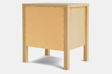 Andes 2 Drawer Bedside Table - Pine at online8 furniture store Auckland