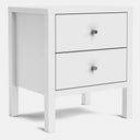Andes 2 Drawer Bedside Table - Pine at online8 furniture store Auckland