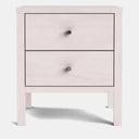 Andes 2 Drawer Bedside Table - Pine at online8 furniture store Auckland