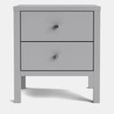 Andes 2 Drawer Bedside Table - Pine at online8 furniture store Auckland