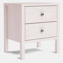 Andes 2 Drawer Bedside Table - Pine at online8 furniture store Auckland