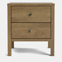 Andes 2 Drawer Bedside Table - Pine at online8 furniture store Auckland